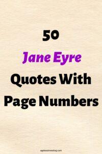 A picture of a blank old paper letter, with the headline: "50 Jane Eyre Quotes With Page Numbers"