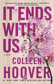 "An image of It Ends With us by Colleen Hoover book cover"